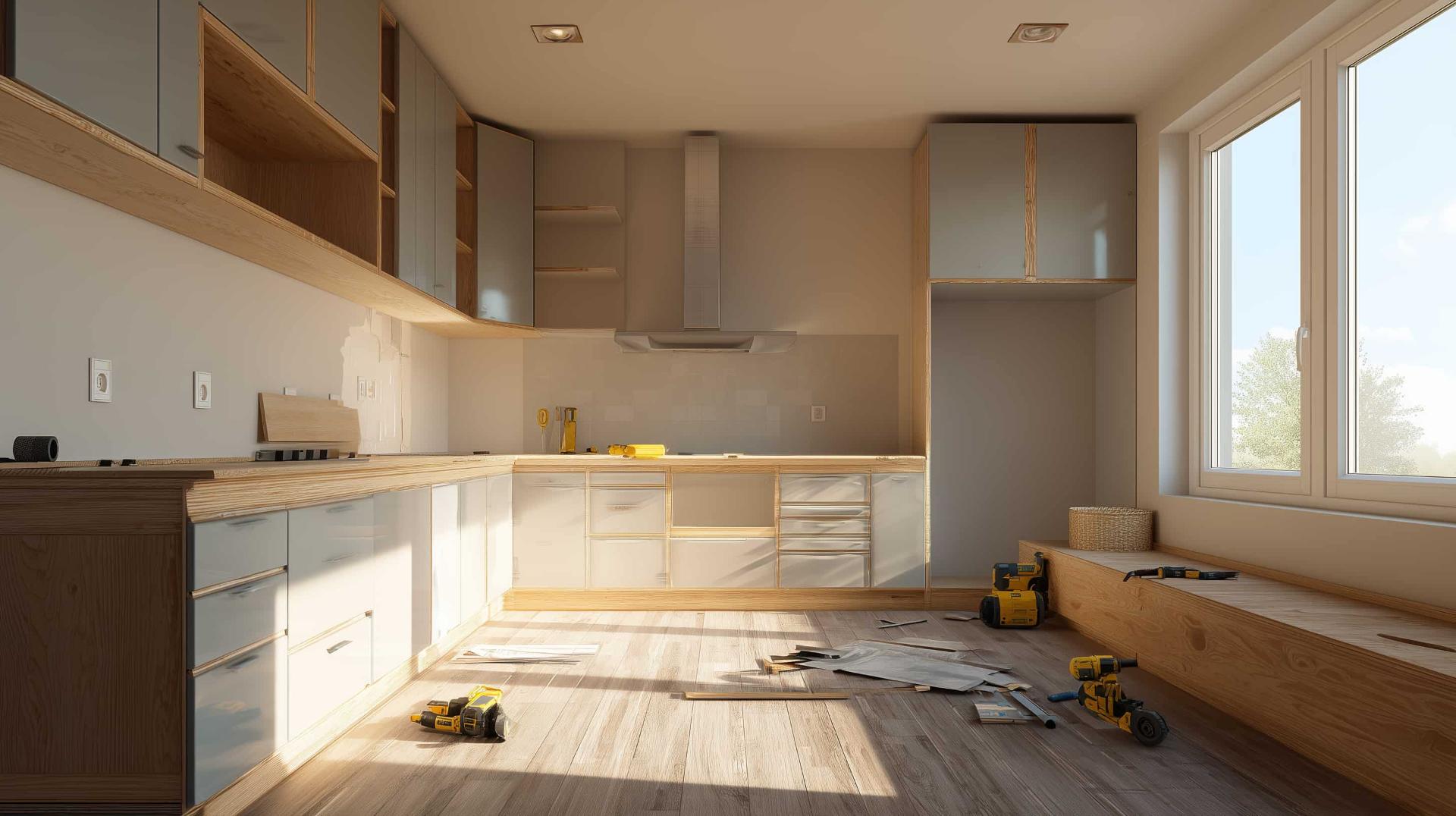 Keittiöremontin yleisimmät virheet – moderni valkoinen keittiö oikeaoppisesti toteutettuna