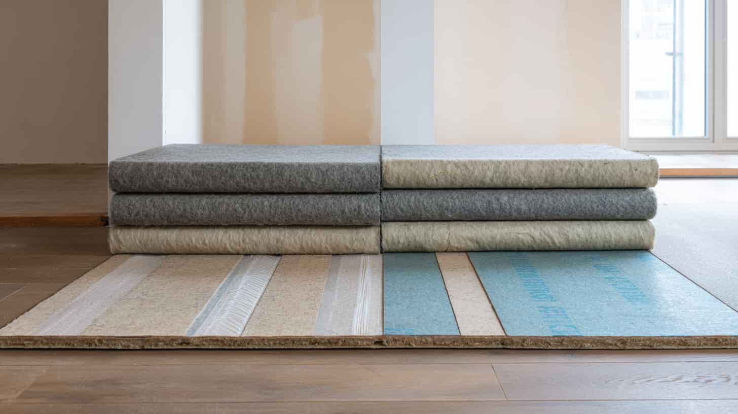 Lattiaremontti kerrostalossa – askeläänieristysmateriaalit asennettuna