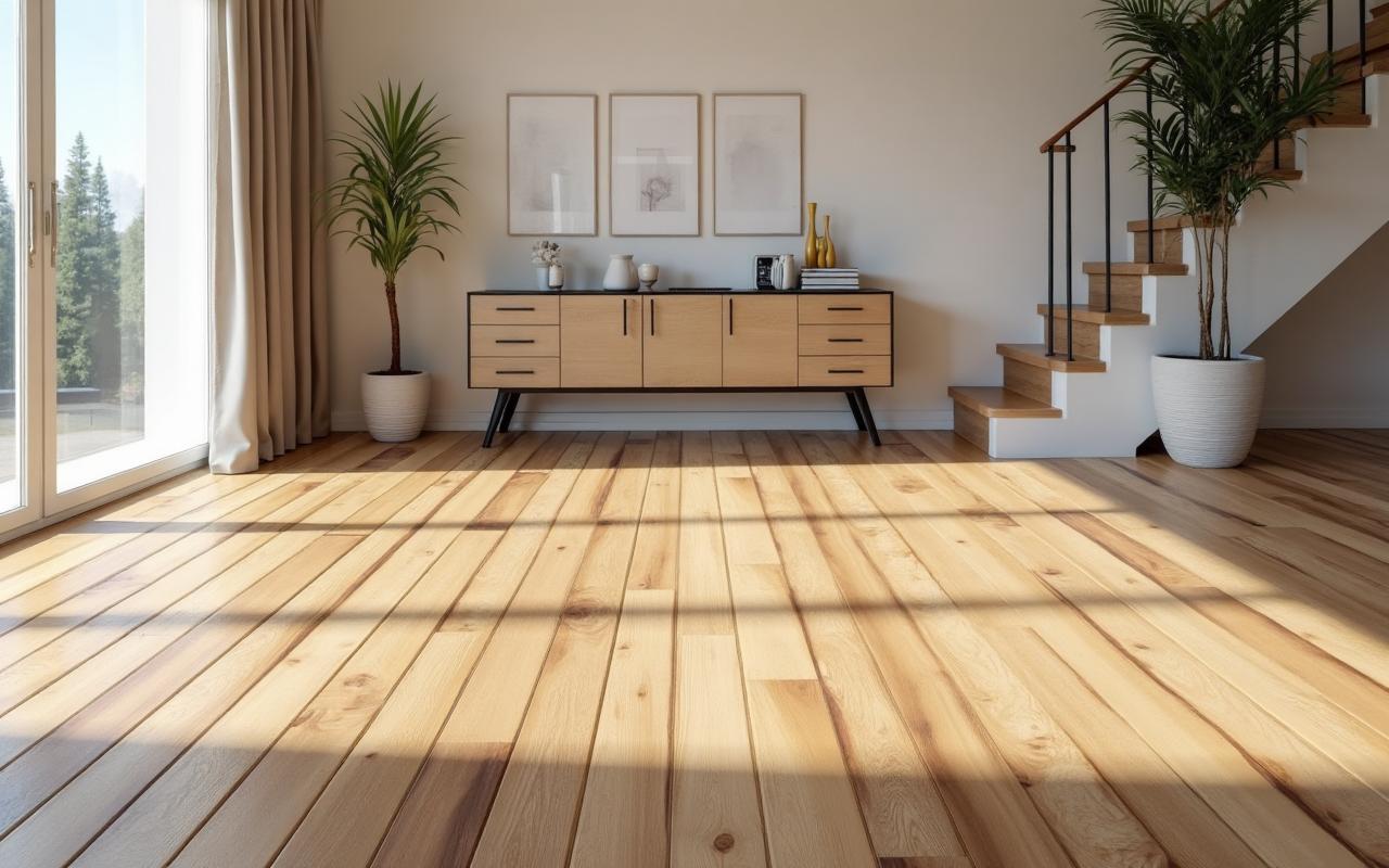 Parkettilattia hiottuna ja lakattuna – hintaopas