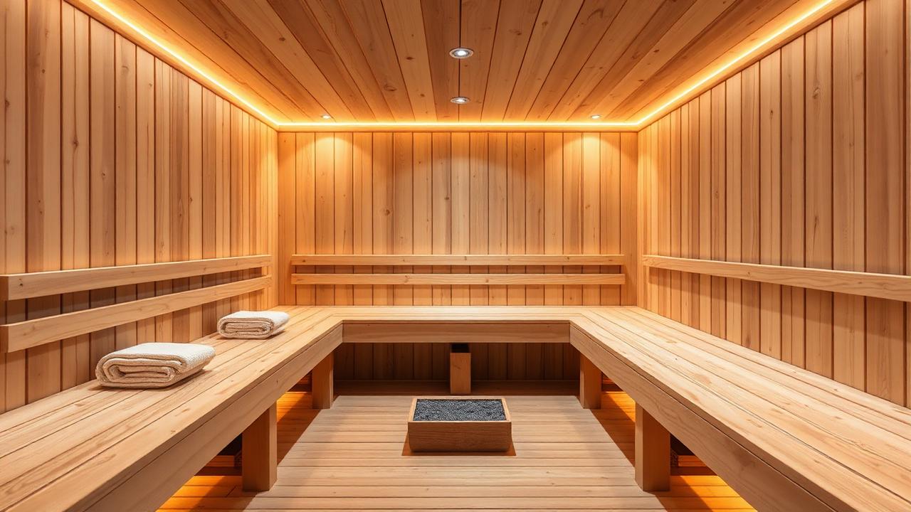 Saunaremontin suunnittelu – moderni sauna lauteilla ja kiukaalla