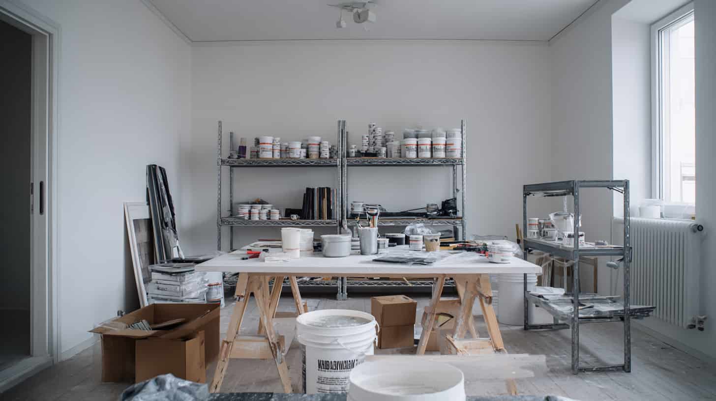 Huoneistoremontti käynnissä espoolaisessa kerrostalossa