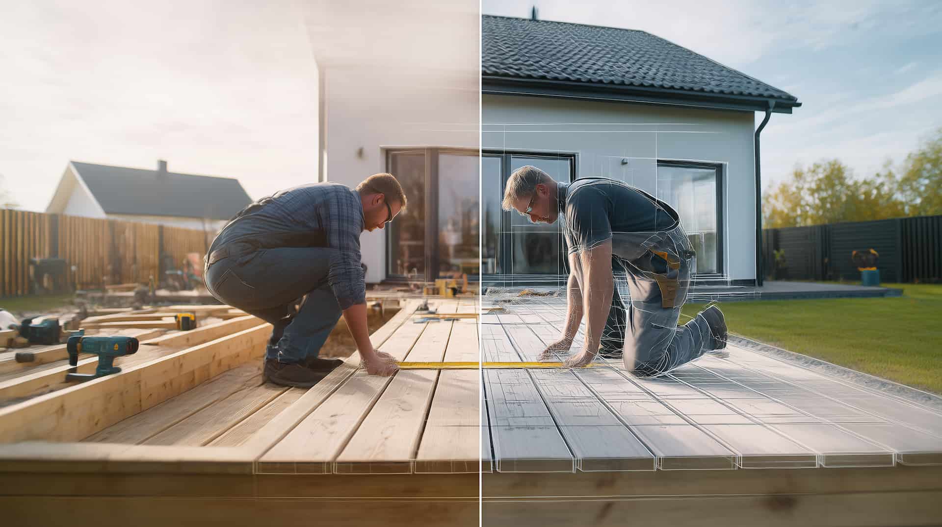 Terassin rakentaminen itse vai ammattilainen – rehellinen vertailu