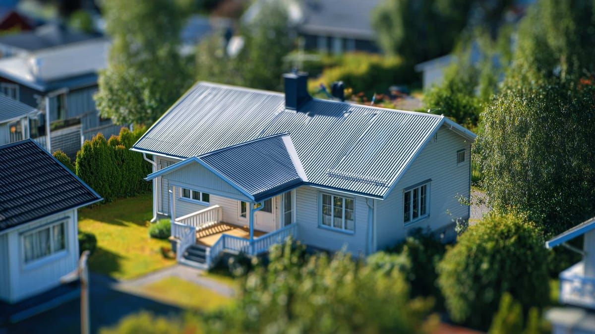 Katon maalaus pidentää kattosi käyttöikää